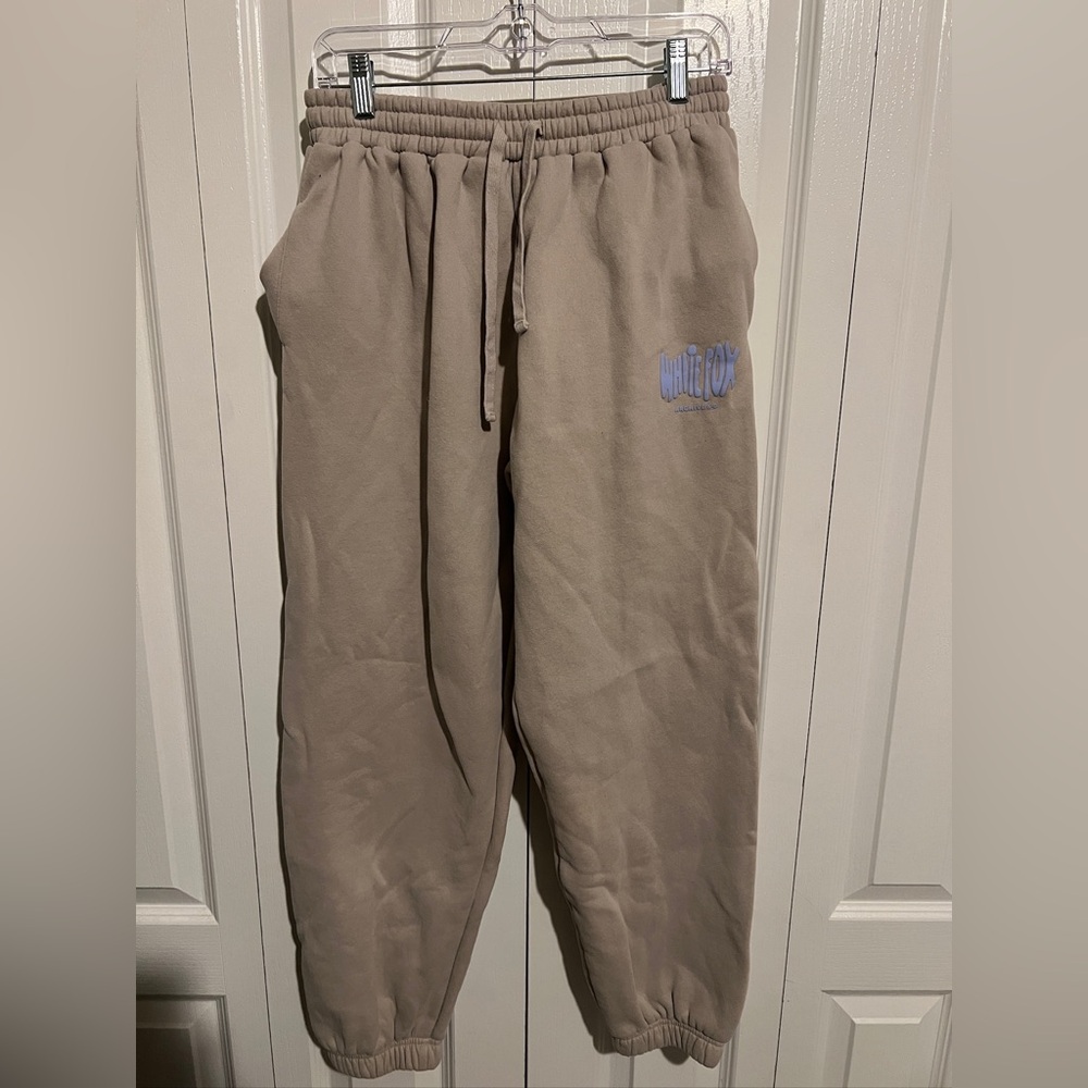 White Fox Sweat Pants